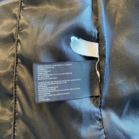 A.N.A~ Women’s Hooded Warm Quilted Down/ Puffer Winter Jacket Detachable Hood XL - Picture 7 of 11